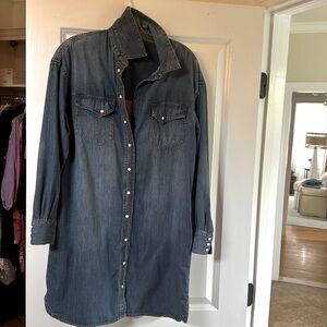 Pendleton Denim knee length dress.  Like new. Worn once or twice.